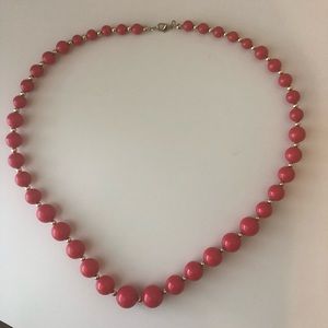 Pink Beaded Necklace